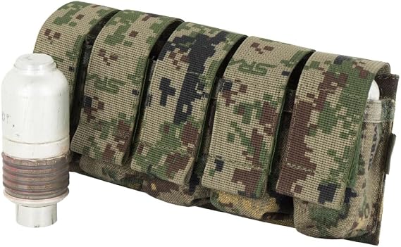 Tactical Pouch for 5 VOG 25/25P Right GL-5 MOLLE SRVV Russian Original