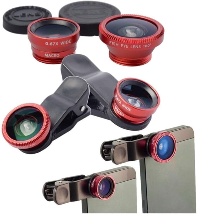 Anunnaki Balık Gözü Lens Fish Eye Geniş Açılı Makro Telefon Lensi
