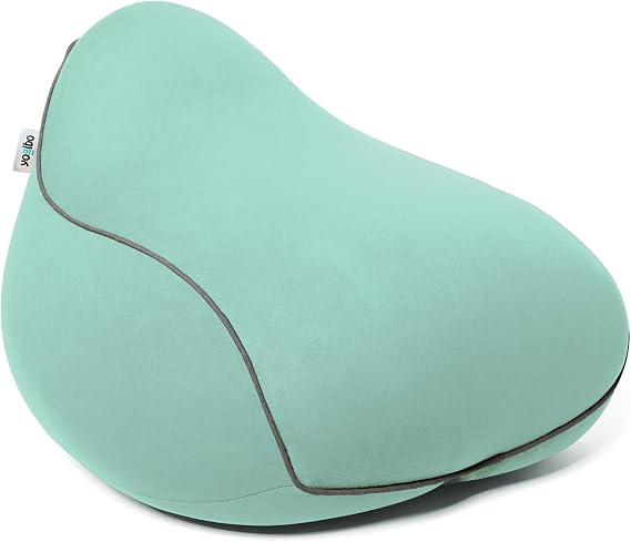 Yogibo Lounger Small Bean Bag Lounge Chair for Adults, Kids and Teens, Soft, Plush, Comfy, Sensory, Gaming Beanbag, Washable Cover, Mint