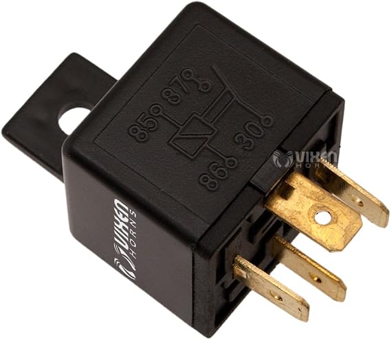 Vixen Horns 4-PIN Horn Relay 30A/12V for Train/Air Horn VXA7444 VXA