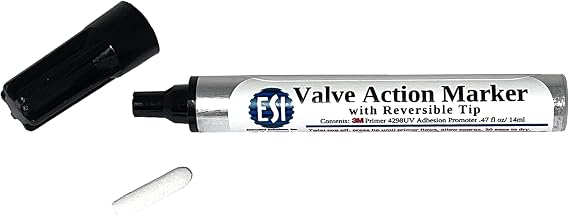 ESI Pen Marker Containing 3M 4298UV Tape Primer Adhesion Promoter (.47fl oz/14ml), Multi-Use Valve Action Marker, Reversible Tip