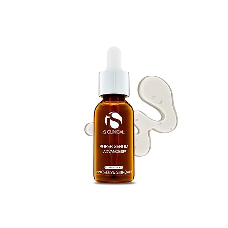 iS CLINICAL Super Serum Advance+, Anti-Aging Vitamin C Face Serum, reduces scaring and fine stretch marks