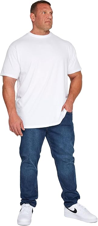 BadRhino Big and Tall Stretch Jeans Indigo
