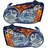CarLights360 For Subaru Impreza 2004 Pair Driver and Passenger Side Headlight Assembly CAPA SU2502114C