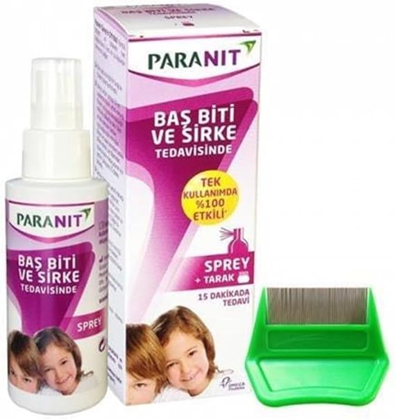 Paranit Baş Biti ve Sirke Spreyi 100ml + Bit Tarağı Hediye