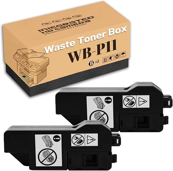 Compatible Waste Toner Box WB-P11 Replacement for Konica Minolta Bizhub C3100i C3120i Printer 2 Pack
