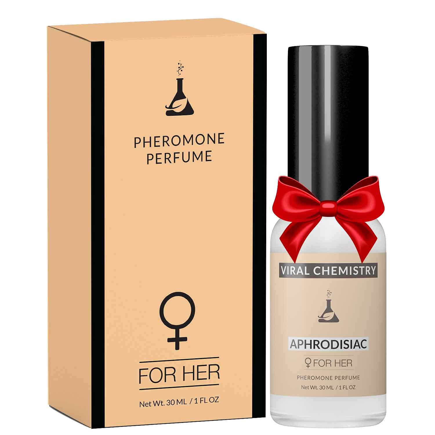 Pheromones For Women Aphrodisiac - Elegant, Ultra Strength Organic Fragrance Body Perfume 1 Fl. Oz