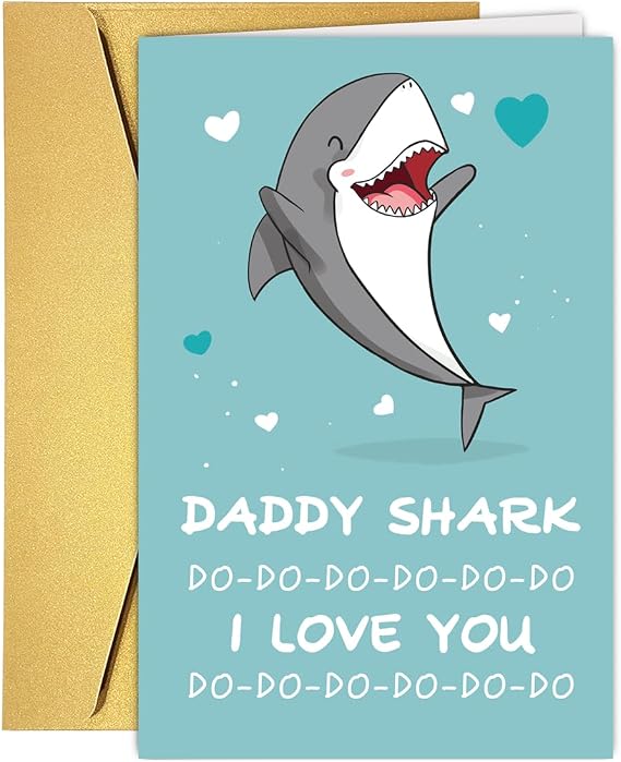 COLINHELIN Lovely Daddy Birthday Card For Dad Father Stepfather Grandpa, Cute Funny Birthday Card&Gift From Son Daughter Kids,Happy Birthday Gift Ideal For Daddy