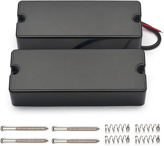 Active Bass Pickup for Soap-bar 5 String Bass Pickup Double Coil Humbucker Ceramic Magnet Active Pickup Bass Guitar Accessories