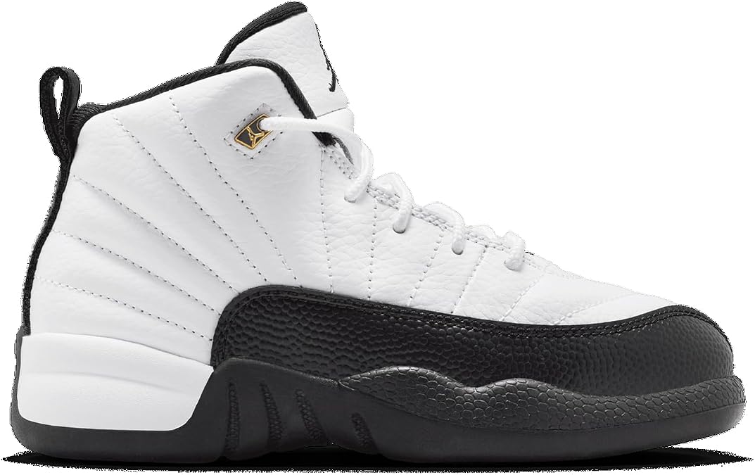 Jordan Retro 12 - Boys' Preschool (White/Black/Taxi)