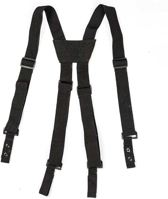 AISENIN Tactical Duty Belt Suspenders, Police Suspenders for Duty Belt Include 4 Loop Attachment