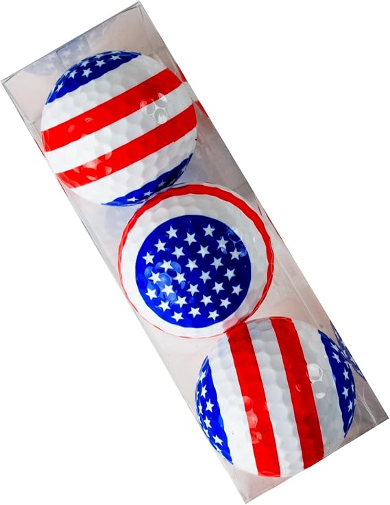 Player Supreme Usa Stars Golf Balls 3 Pack