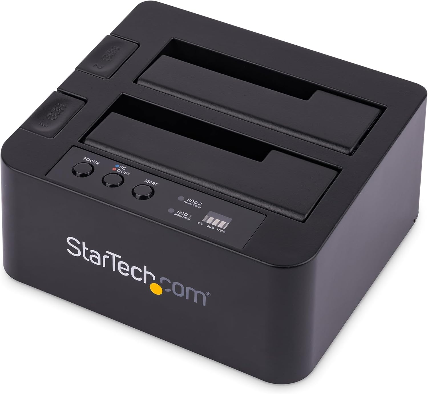 Standalone Hard Drive Duplicator, External Dual Bay USB 3.0 (5 Gbps) / eSATA to 2.5/3.5" SATA III HDD/SSD Cloner/Copier, Hard Disk Docking Station, Cloning/Recovery (SDOCK2U33RE)