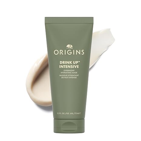 Origins Drink Up Intensive Overnight Hydrating Face Mask | Hydrates for 72 Hours | With Niacinamide, Hyaluronic Acid, Avocado Butter