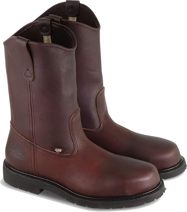 Thorogood Men's Oil Rigger 11" Wellington Safety Toe Boot