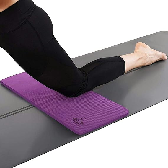 Heathyoga Yoga Knee Pads Cushion Non-Slip Yoga Mat Thick Yoga Accessories for Women Workout Pilates Kneeling Pads for Working out Exercise 26"x10"x0.5"