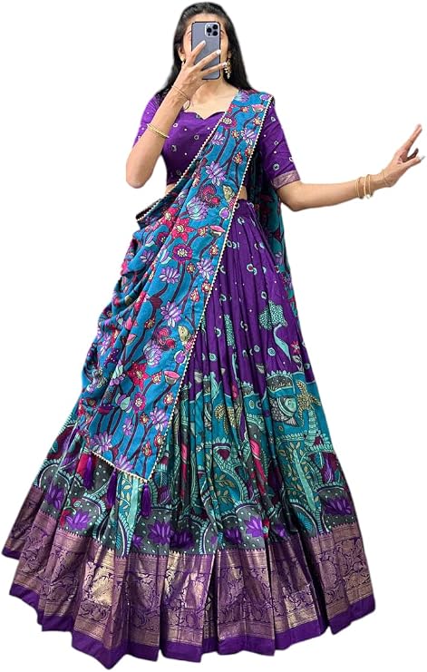 indian ready to wear Chaniya choli for women flared Navratri garba night chaniya with stitched blouse LNB1219.