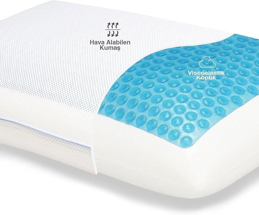 Whiteblanco Cooling Orthopedic Chubby Jawes Jelli Visco Pillow