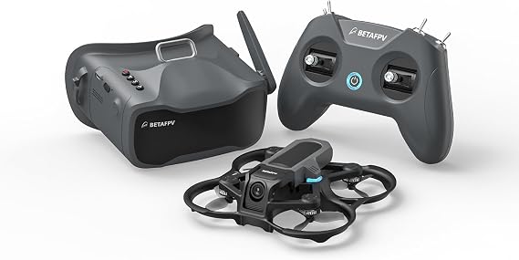 BETAFPV Aquila16 FPV Kit with DVR Function for FPV Beginner Indoor Outdoor | Equipped with LiteRadio 2 SE Transmitter Supported Simulator, with VR03 Goggles Record & Replay, 3 Flight Modes to Fly