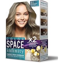 Color Space Infınıty Set Saç Boyası 8.1 Küllü Açık Kumral