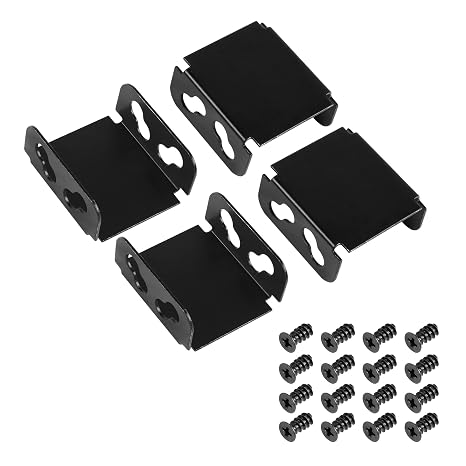 Fan Bracket Dual Fan Computer Radiator Holder for Video Card Cooling DIY Support 80MM/90MM/120MM/140MM (4 Pcs)