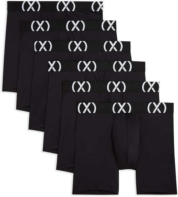 2(X) IST Men's (X) Sport 6-pack Boxer Brief