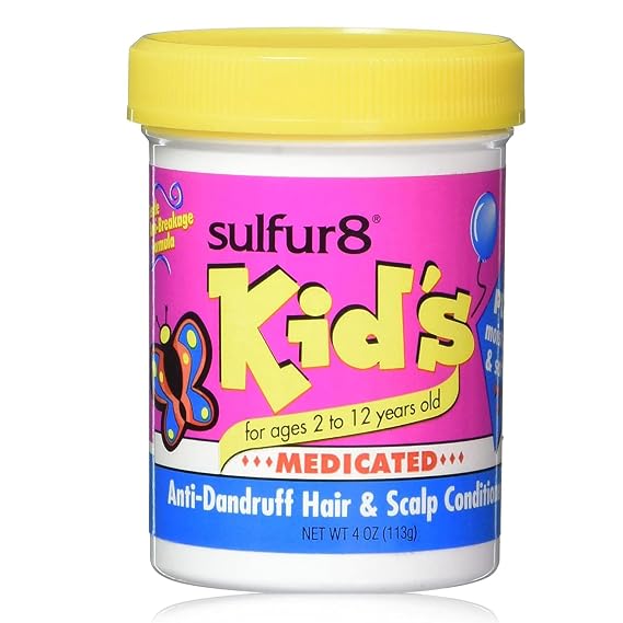 SULFUR8 Hair & Scalp Conditioner for Children 4 oz Moisturizing Kids Hair Conditioner for Soft, Manageable Hair, Helps Detangle & Soften with Fresh Fragrance, Safe for All Hair Types