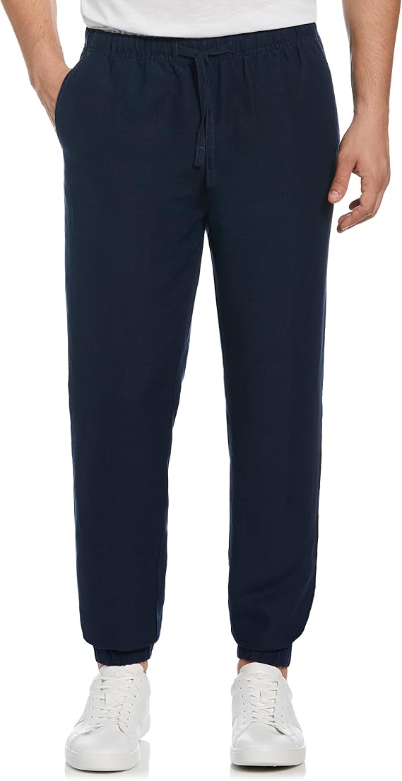 Cubavera Men's L/V Pull on Dstring Jogger Drawstring Pant
