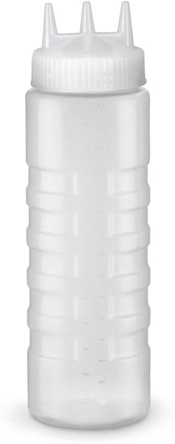 Traex 32 Oz. Wide Mouth Tri-Tip Squeeze Dispenser