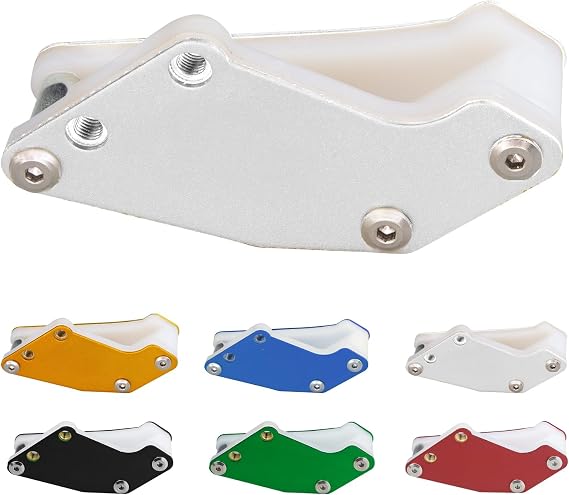 Chain Guard Guide Protector Slider Aftermarket Replacement Parts Fit for Honda XR50 CRF50 XR CRF 50 SDG SSR BBR TTR 70cc 90cc 110cc 125cc Pit Dirt Bike. (Silver)