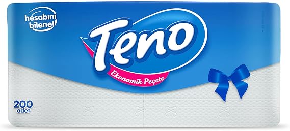 Teno Napkin Single Layer White 200 Pieces