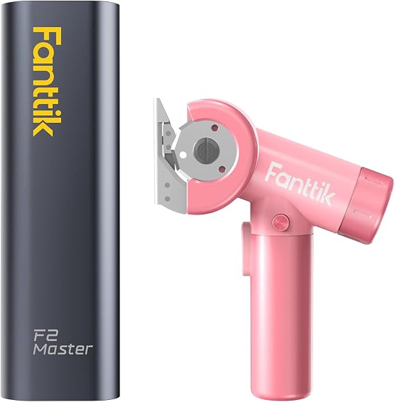 Fanttik F2 Master Mini Cordless Rotary Tool Kit & C8 Nano Cordless Electric Scissors with LED Display