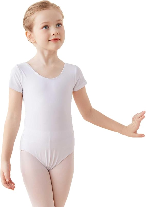 Daydance Lined Spandex Vest Girls Leotards for Ballet, Dance, Gymnastics, Swim