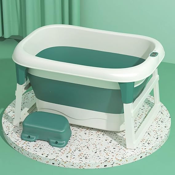 Kids Bath Bucket Baby Swimming Bath Bucket Foldable Baby Bathtub Kids Big Kids Bath Bucket, With Various Combination Set, Baby Loves To Take Bath