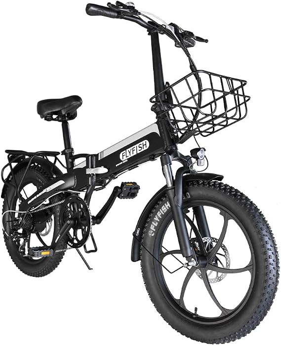 Electric Assisted Bicycle 20-inch Folding Bicycle, 36 V14 Ah, 350 W, E-bike, Super Strong Motor, 7 Speed Shifting, Thick Tires, Abrasion Resistant, Folding Bicycle, 2-Way Mode, 2-Way Climbing, 25°