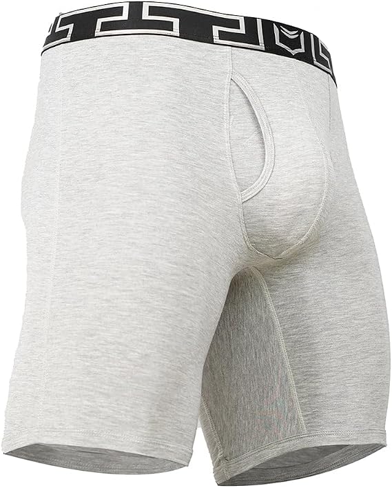 SHEATH V Bamboo Rayon Titan Men's 8" Sports Performance Boxer Brief