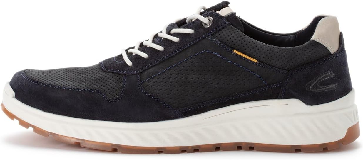 camel active Men's Nubuck Leather Trainers