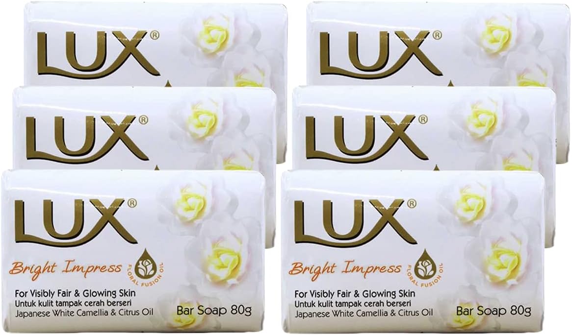 Lux Bright Impress Bright &amp; Glowing Skin 80g x 6