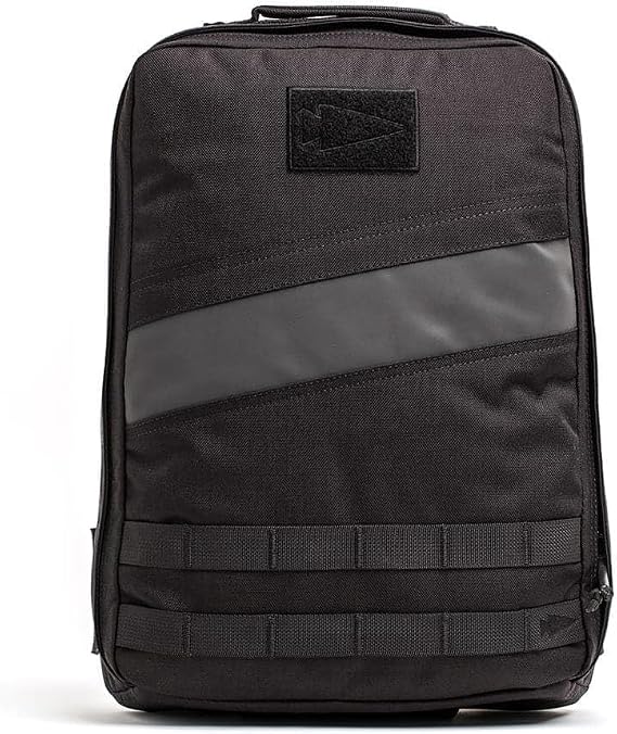 GORUCK Rucker 4.0, Weighted Rucking Backpack, Military Rucksack, Black, 15L