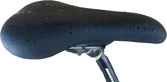 Waterproof Bicycle Seat Cover - Lightweight, Snug-Fit Bike Saddle Cover with Built-in Under-Seat Storage