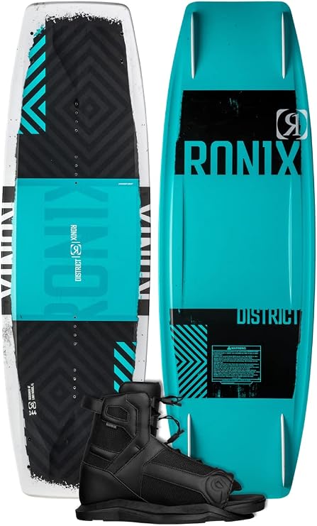 Ronix District Wakeboard, 144 cm w/ Divide Boots, 7.5-11.5