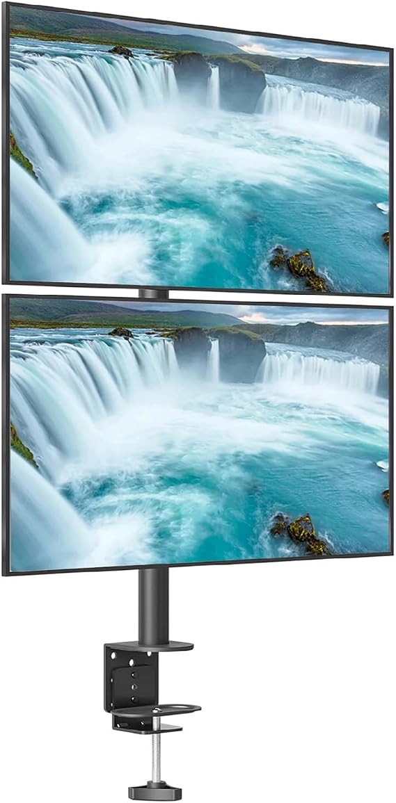 Ergoflex EF63 Steel Design 2-8 kg Çift Ekran Asansörlü 13"-32" Desktop Monitör Standı