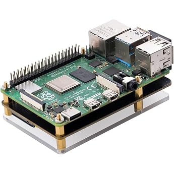 GeeekPi M.2 NVME SSD Storage Expansion Board for Raspberry Pi 4, only support M.2 NVME SSD Raspberry Pi board and M.2 NVME SSD are not included