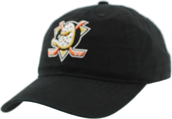 ZHATS NHL Unisex-Adult NHL Officially Licensed Adjustable Hat Scholarship Icon Black