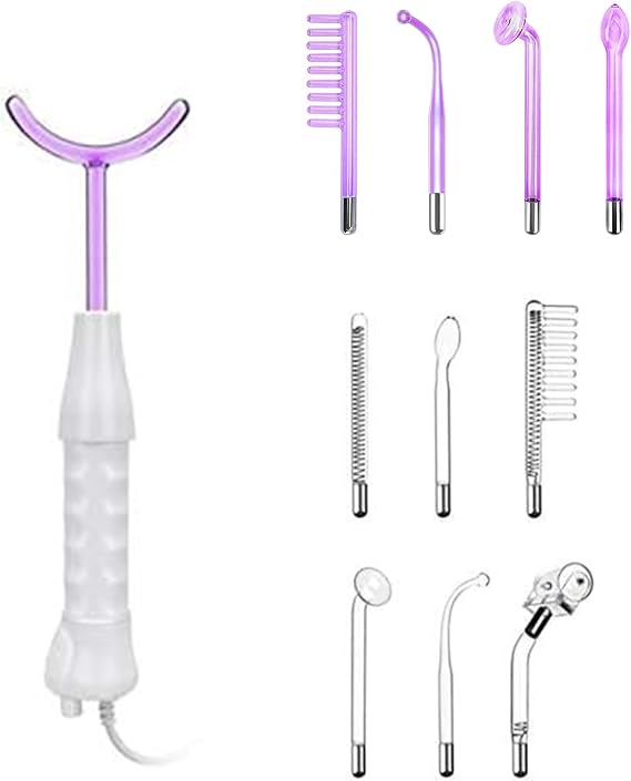 Hi Frequency Facial Care Tool & P Electrode Tubes Bundle