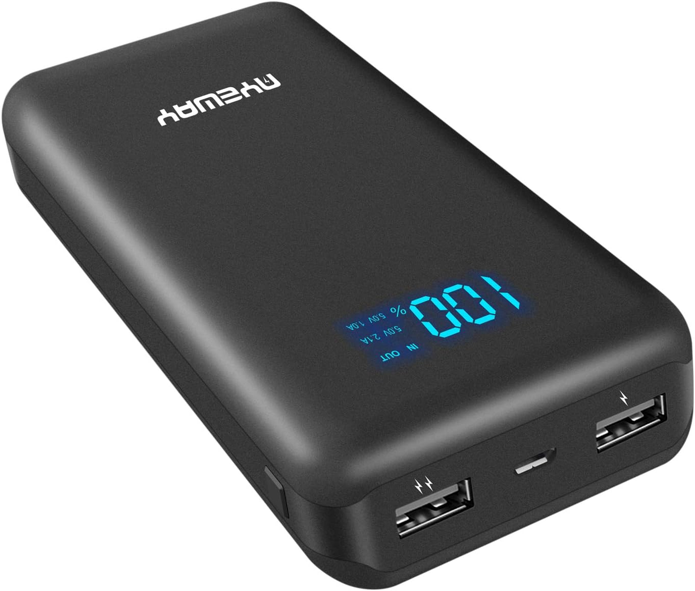 Battery Pack 26800mAh Portable Charger 5V 2A Power Bank with 2 Ports Output & Digital Display,External Battery Phone Charger Compatible with iPhone,Samsung Galaxy,pad and More