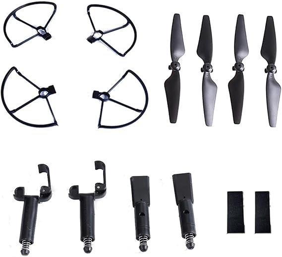 Original Protection Guard+landing+blade For SJRC F22/ S / S2 PRO+/S2+ XR / S3 PRO / S3 XR, Holy Stone HS600 RC Quadcopter(B-B-B)
