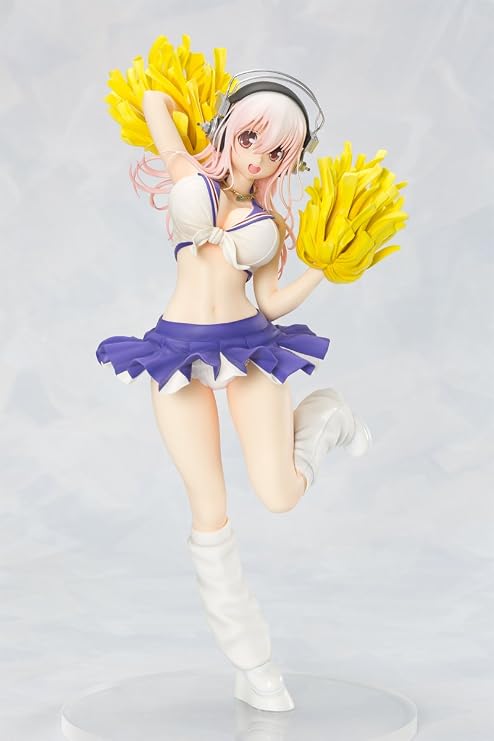 Orchid Seed Nitro Super Sonico PVC Figure (Cheerleader Version)