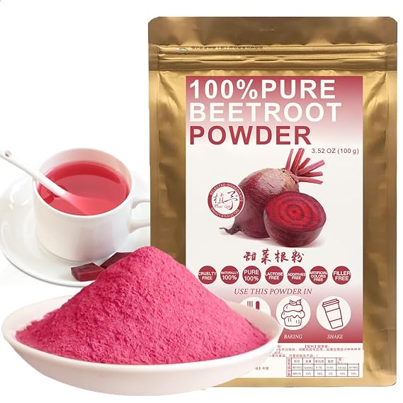 Plant Gift 100% Pure Beetroot Powder , For Smoothie 100g/3.25oz