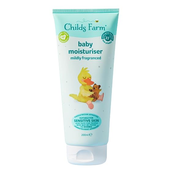 Childs Farm baby moisturiser mildly fragranced | Mildly Fragranced